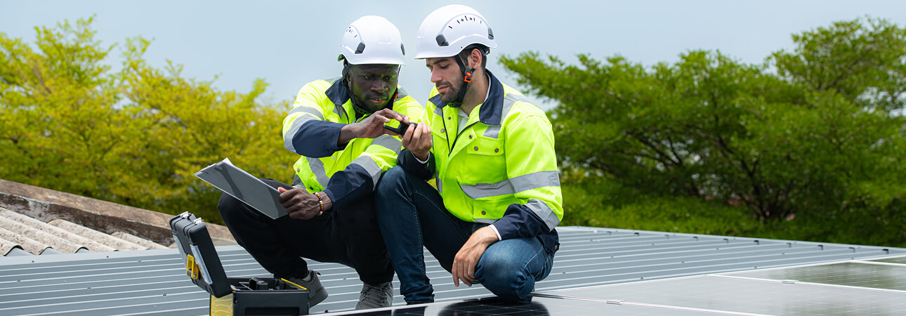 Solar energy installation